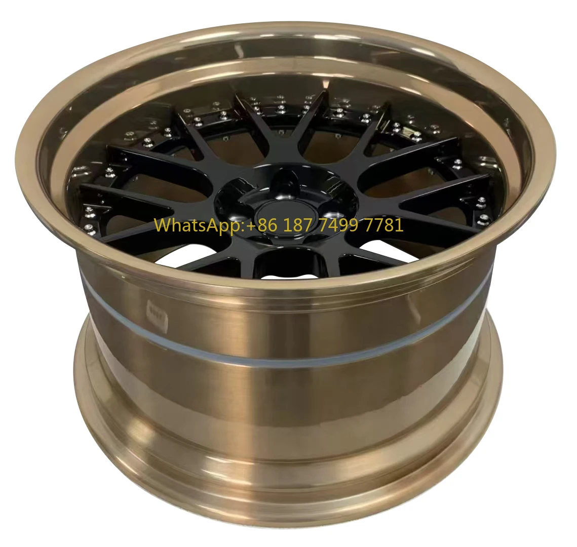 

SYAC Customized Three-piece Aluminum Alloy Forged Wheel Hub for M4 M5 911 RS6 . E63S C63S