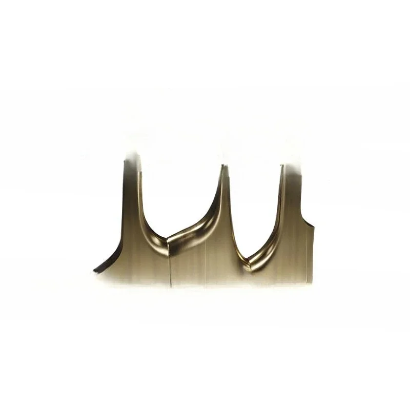 

Light luxury stainless steel, entrance villa, modern creative design high-end sense, entrance table