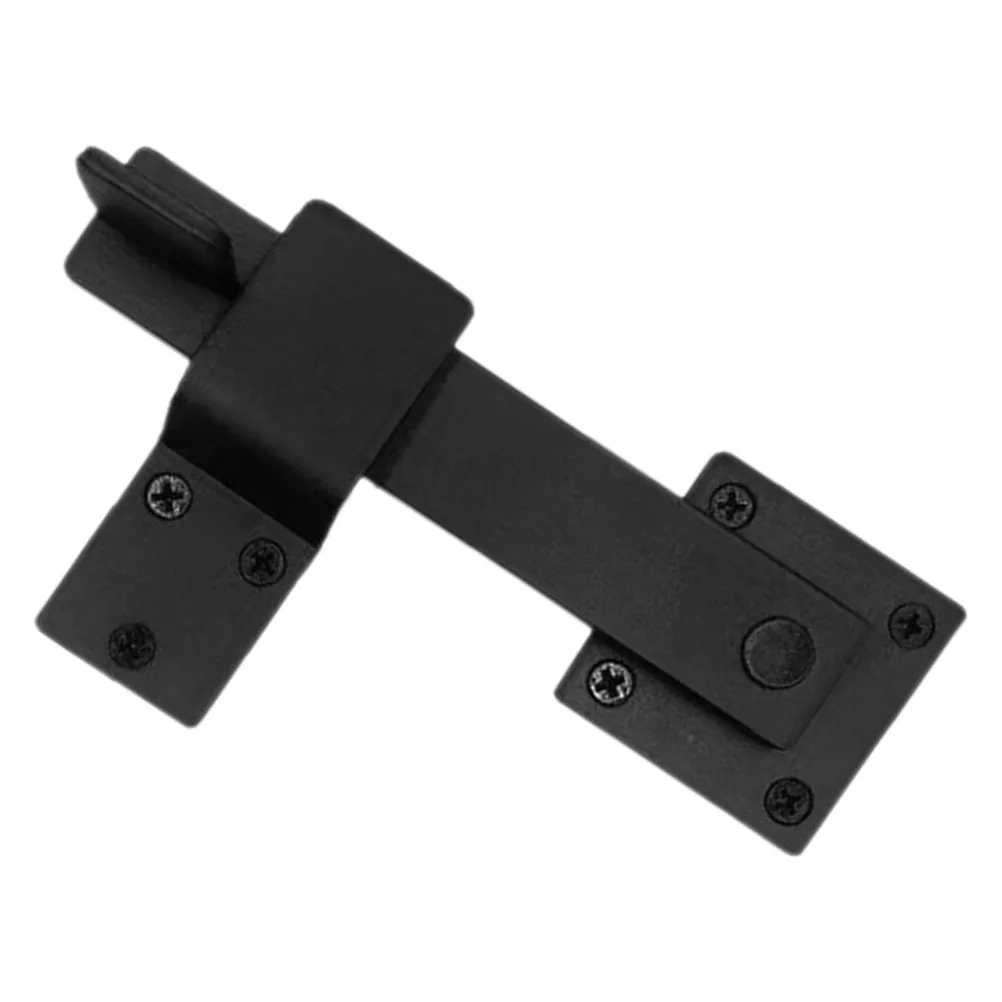

1Set Door Latch Hardware Barn Door Latches 180 Degree Sliding Gate Lock for Fence Bathroom Garden Wrought Iron Doors