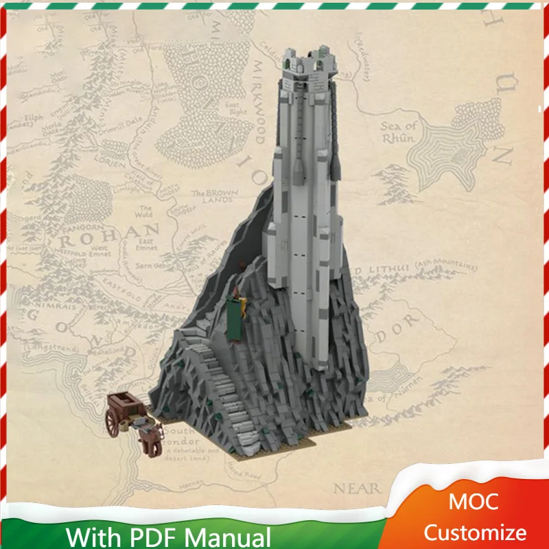 

Новый 3080 шт., хит продаж, Moc, средневековая роскошная часовая башня, строительный блок, настроить, сделай сам, образовательная сборка, детская игрушка, подарок-сюрприз