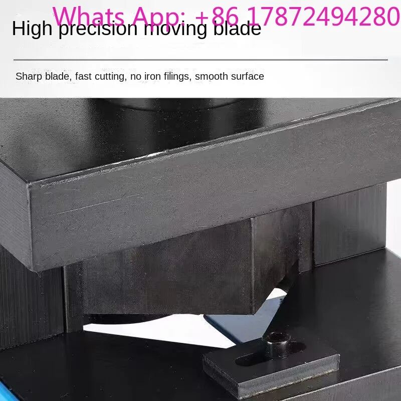 0528CR-75 separate angle iron trimming chamfering multi-action four-in-one angle iron inverted arc angle hydraulic