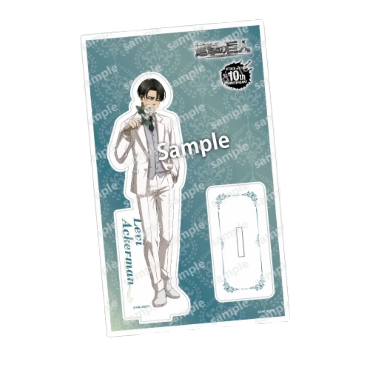 [Soporte limitado del final del 10 aniversario.] Ataque a los Titanes Levi·Ackerman Eren Jaeger Eren Yeager Llavero Colgante para Regalo