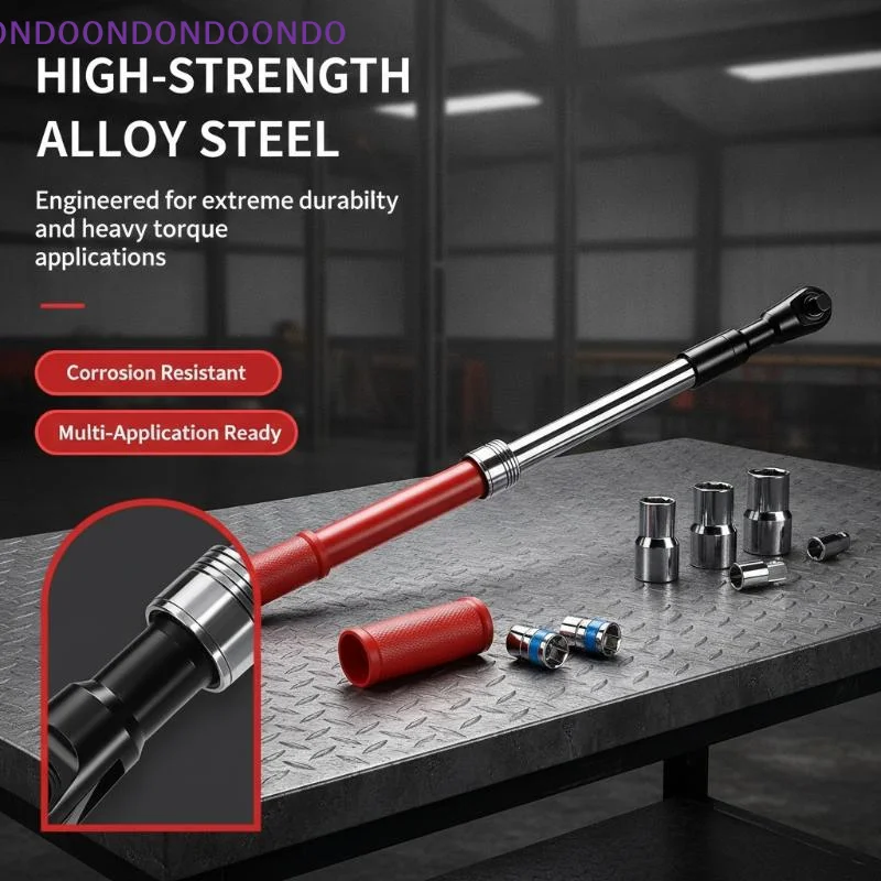 72 Tooth 3 in 1 Extendable Ratchet Wrench 1/2 Drive Repair Tool for Automotive Mechanic Garage Workshop