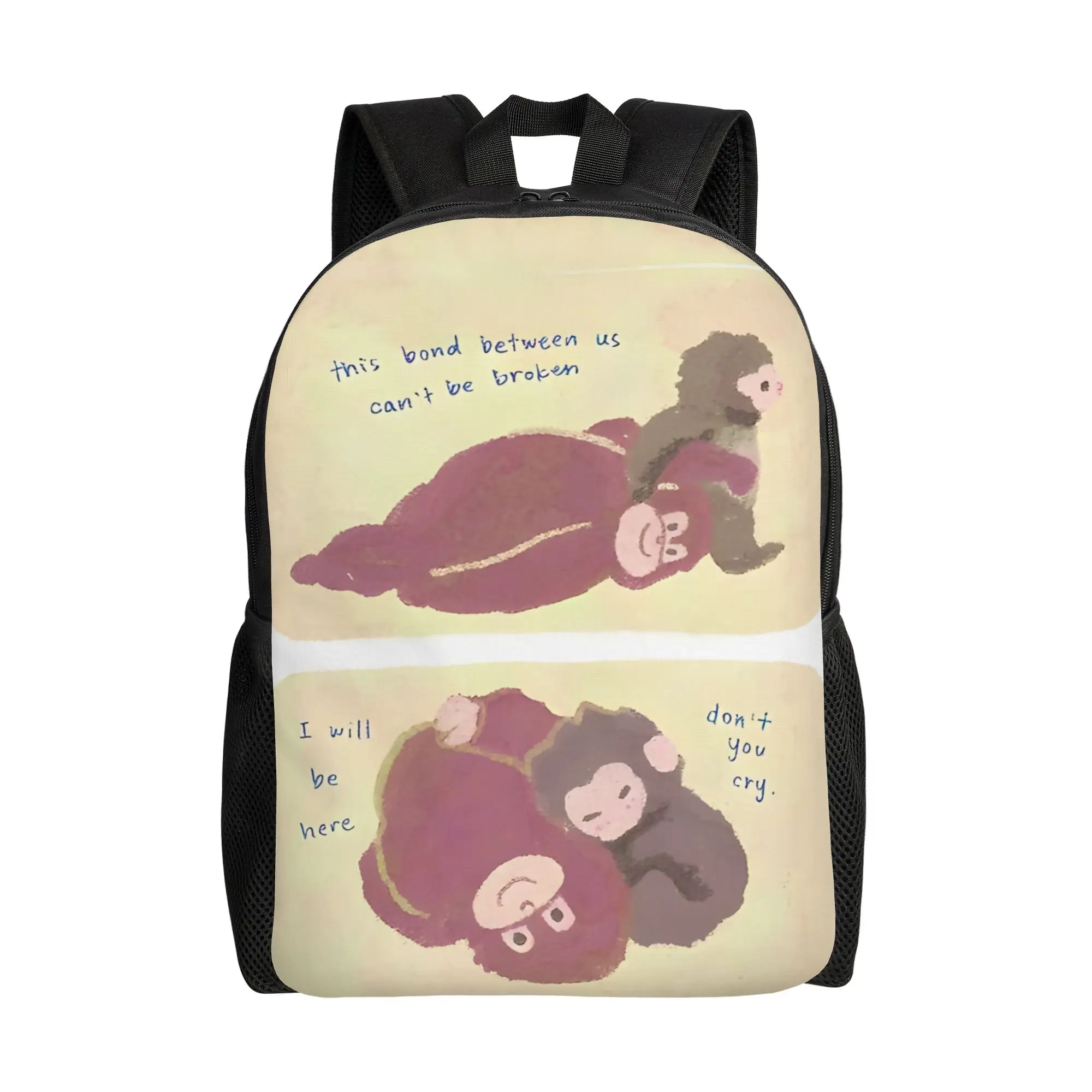 

1Piece Punch Monkey Cute Monkey New School Year Handbag Couple Backpack