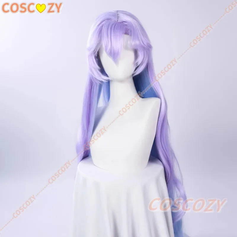 

2025 22, парик для косплея Cantarella Wuthering Waves, синие, фиолетовые, длинные волосы, Rinascita Fisalia, семейные парики для Хэллоуина, подарки для Cos
