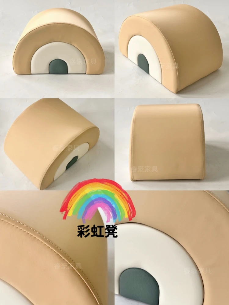 Kids chair children stool rainbow lovely design