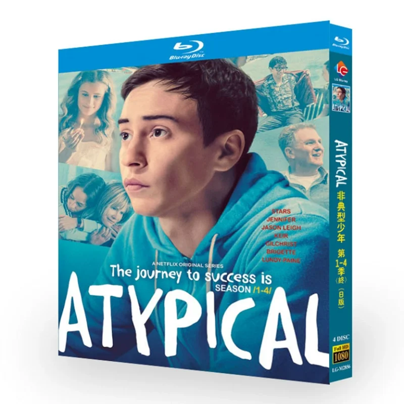 

Atypical Season 1-4 Blu-ray Disc
