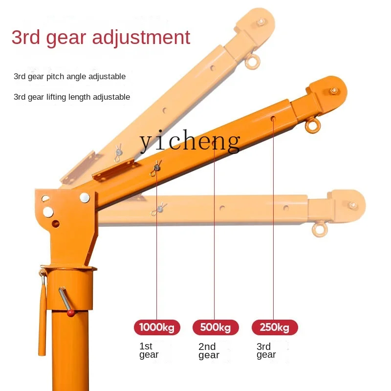 XL truck crane 12V truck crane 24V vehicle small cantilever crane lift