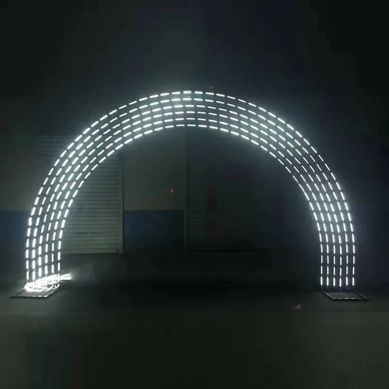 Wedding Starry Sky Ceiling Decoration Meteor Shower Light Strip Light Emitting Diode Flow Vaulted Marquee Metal Stand