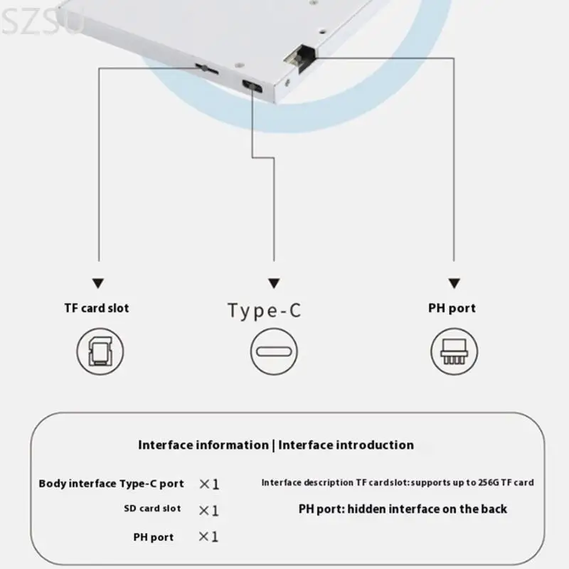 

SZSU IPSs Computer Monitor with Aluminum Case Real Time Visual Editing Simple Interfaces
