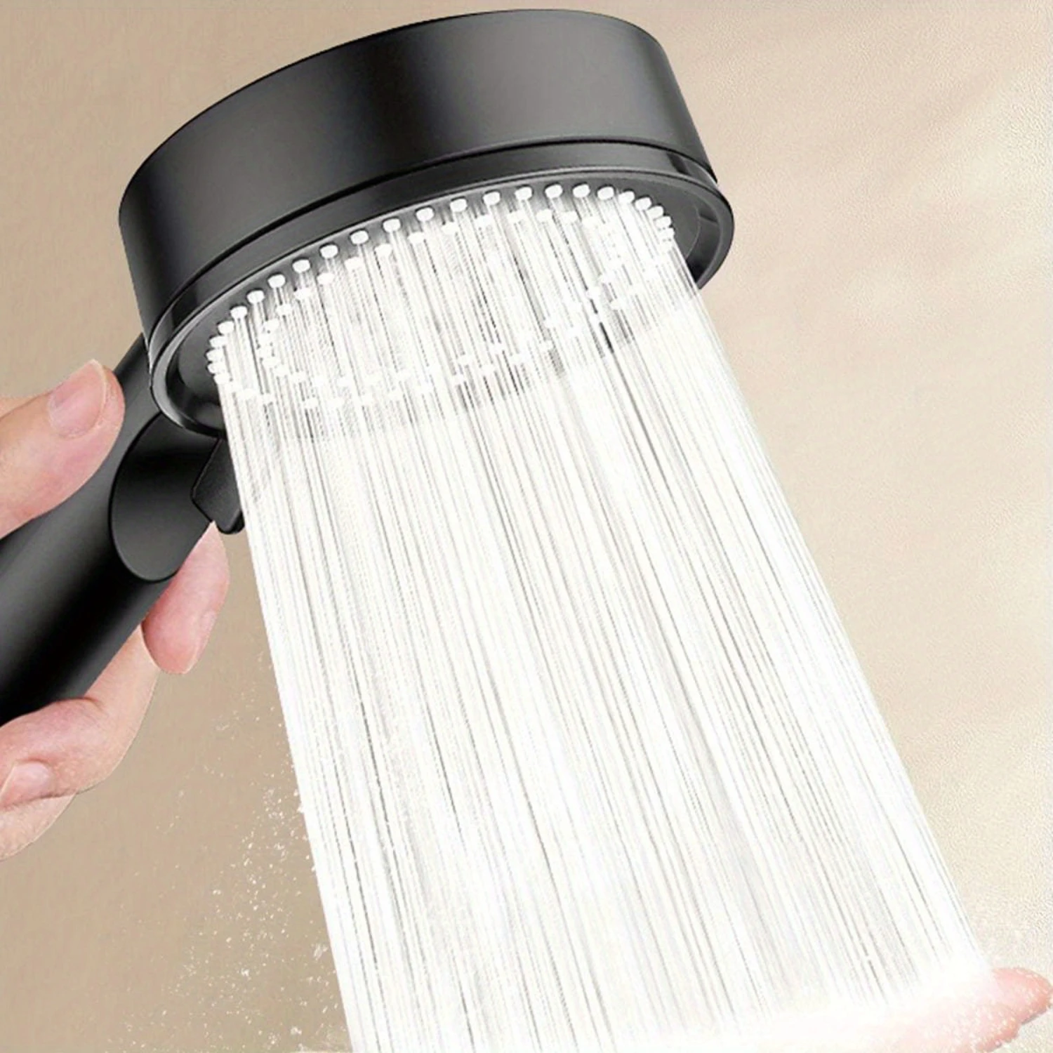 5- Adjustable Handheld Shower Head  High Pressure, Multi-Functional, Wall-Mounted, Daily Shower Spray Nozzle for Bathroom