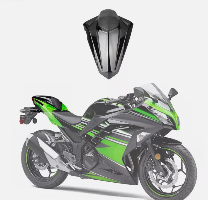 EU quality Motorcycle ABS Rear Seat Cover Fit Rear Seat Cover Cowl Fairing For Kawasaki Ninja 300 EX300 EX300 Z250 Z300 2013-17