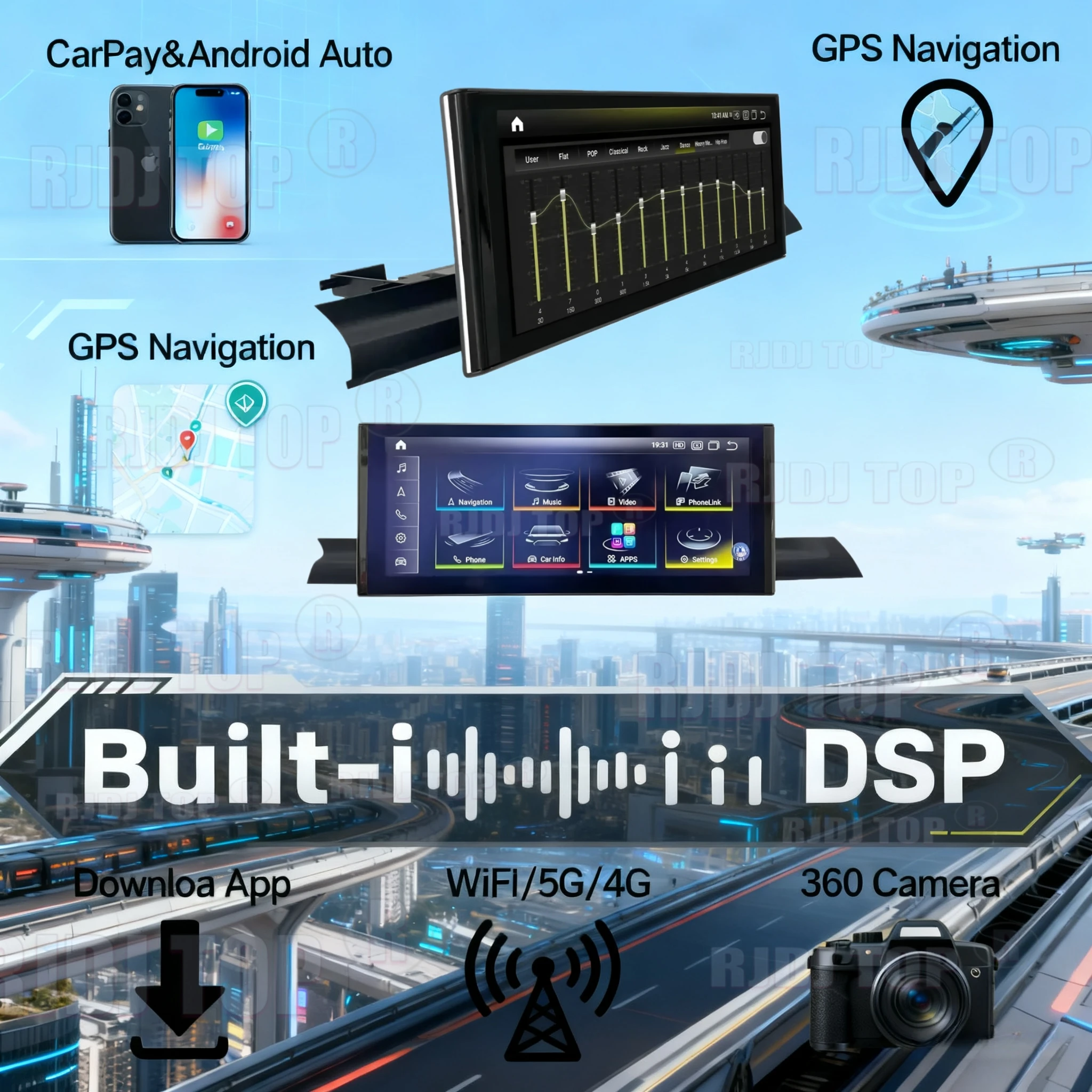 12.3'' Android 14 F…