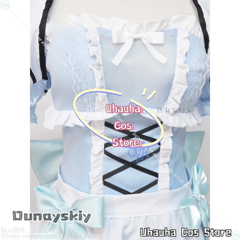 Cenicientaaa juego NIKKE: la diosa de Victor Cosplay Anime dos estilos de colores Lolita dulce seda transparente traje de sirvienta Sexy