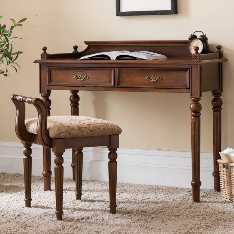 

Solid wood study furniture, simple bedroom desk, table small apartment