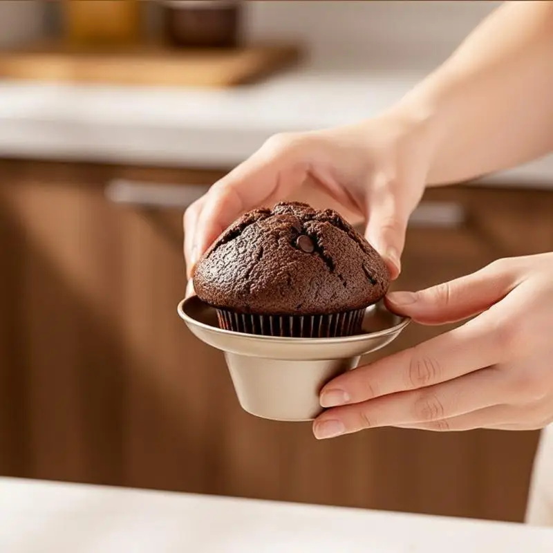 Non-Stick Mushroom-Shaped Muffin Pan High-Grade Carbon Steel Creates A High-Rise Shape Makes Sponge Cake Cupcakes
