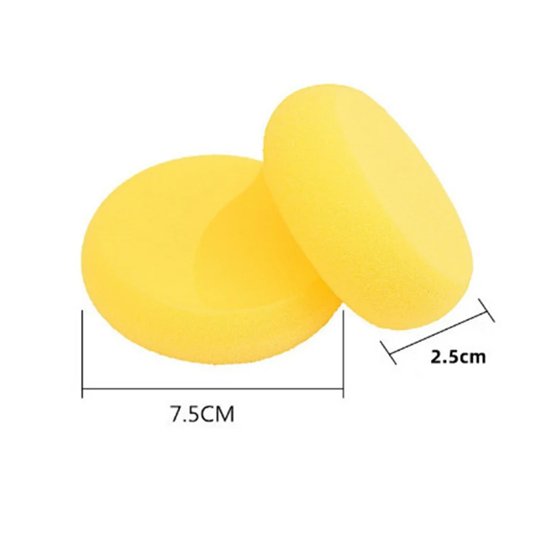 1-20pcs/Pack Round Shape Ceramic Sponge Throwing Water Absorbing Foam Pottery Sculpture Ceramic Foam Cleaning Tools Accessories