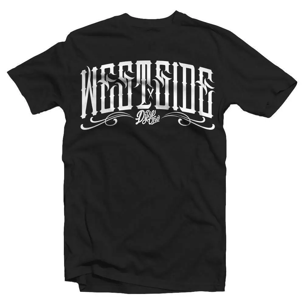 West Side Men's Shirt Dyse One Chicano Rap Gangster Lowrider Westside