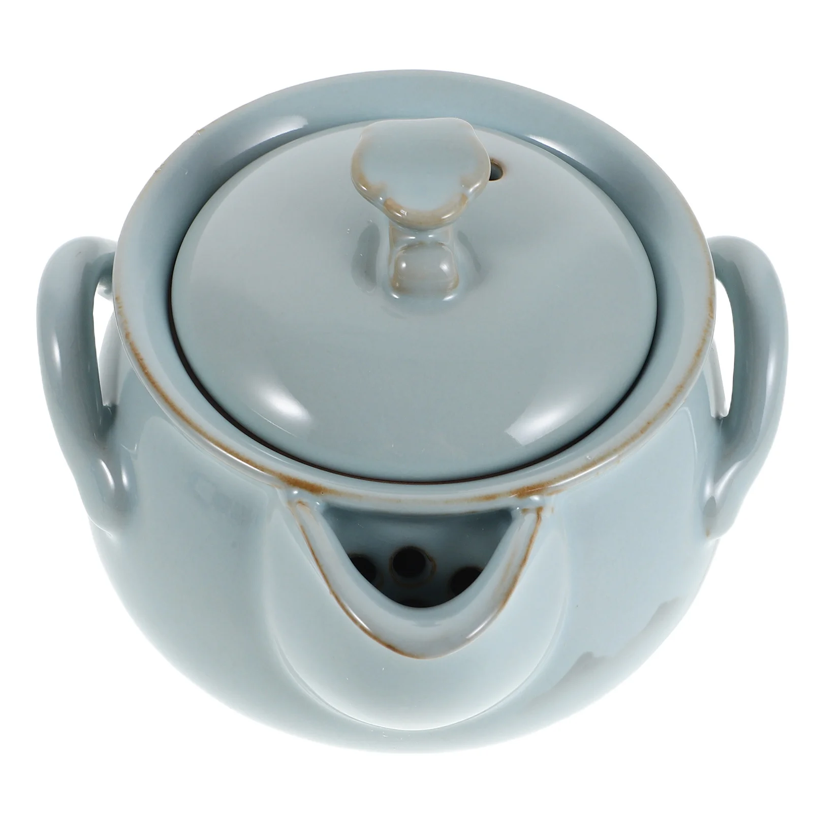 

Ceramic Teapot Chinese Kung Fu Tea Pot Porcelain Loose Leaf Tea Kettle Classic Design Office Home Kitchen
