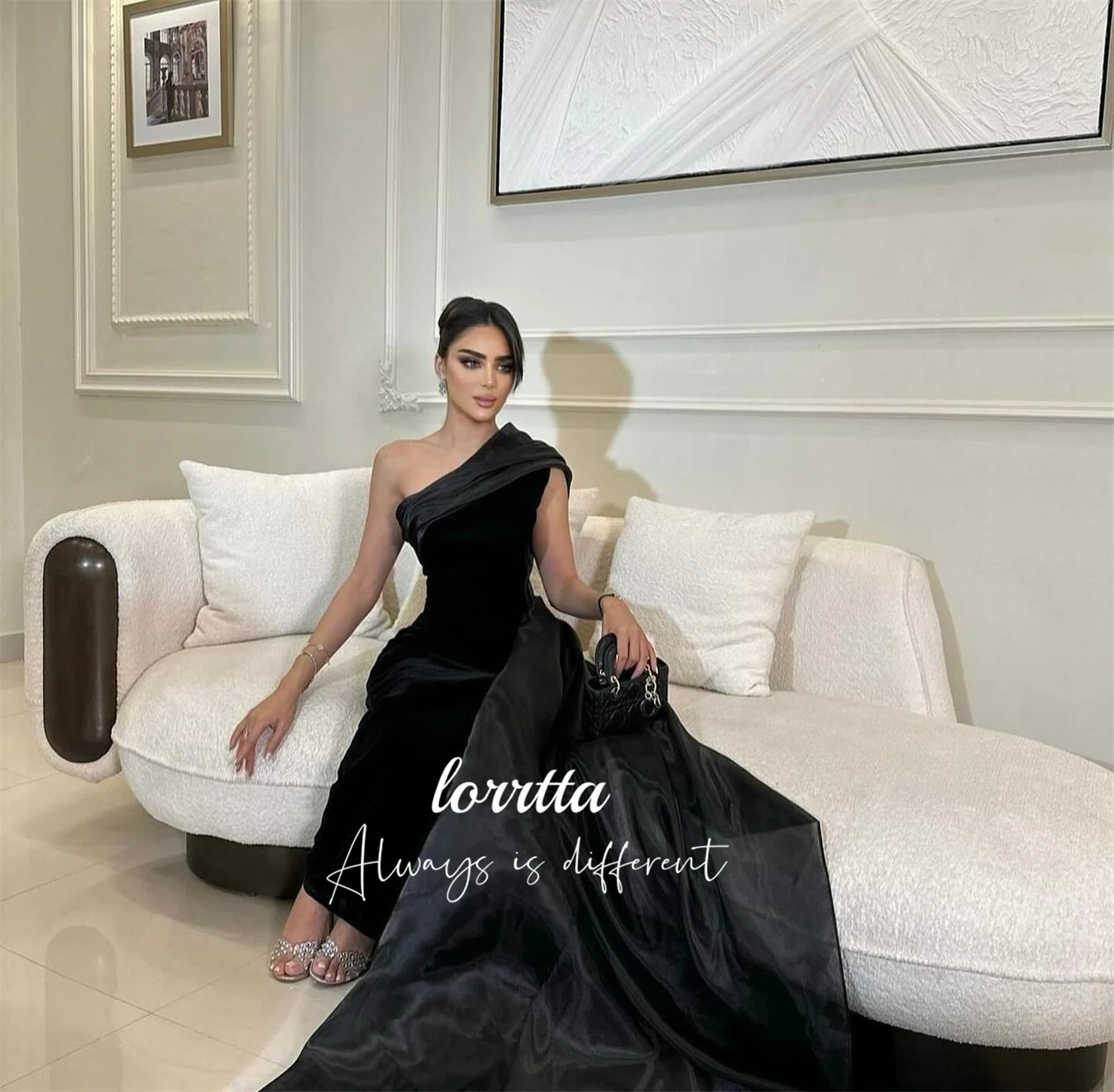 Lorrtta Customized Women Evening Dress Elegant Womens Party Dresses for Special Occasions Fishtail Skirt Gala Dresses Woman Robe