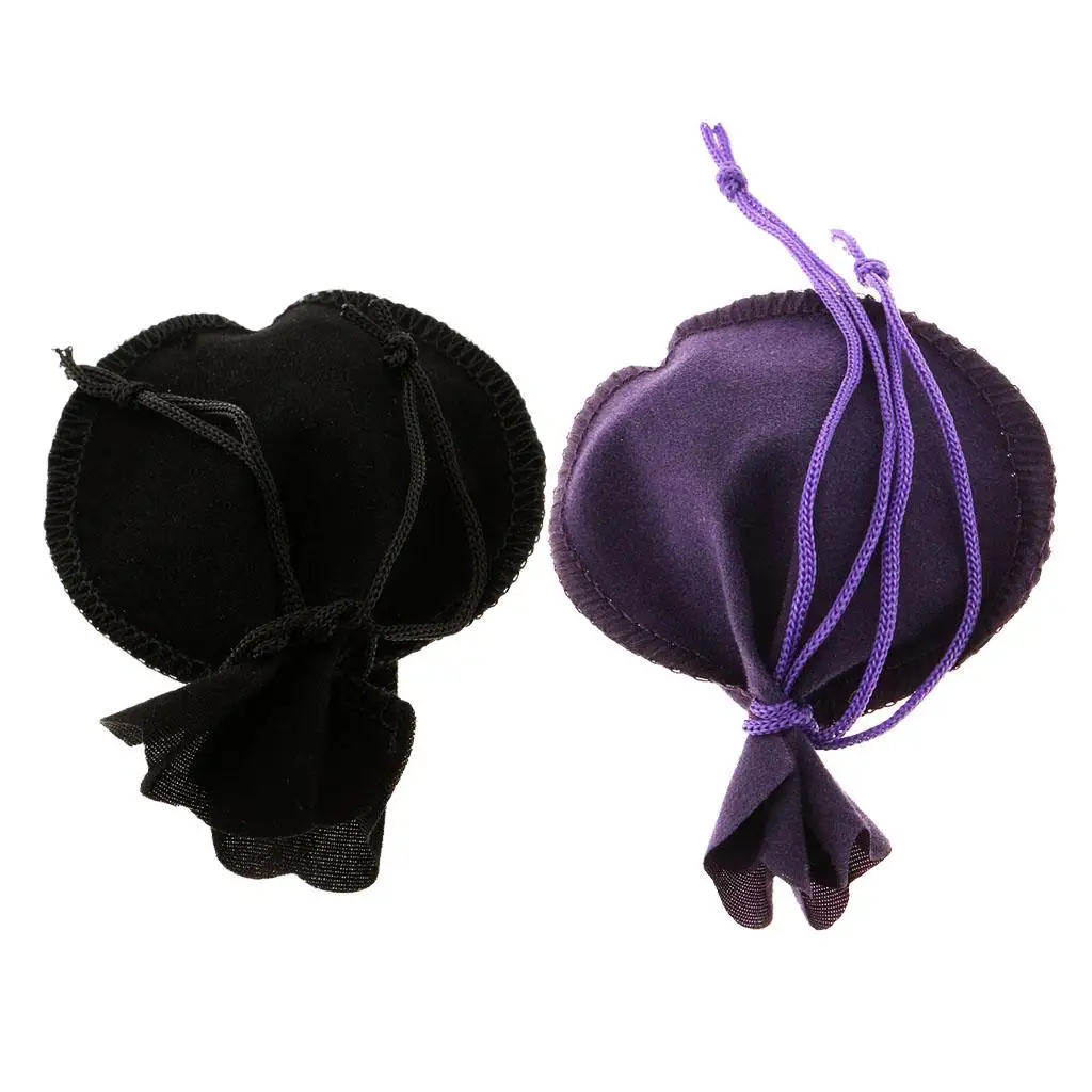 Velvet Jewellery Pouches Cucurbit Style Drawstring Gift Bags for Wedding Parties Sachets Rings Bracelets Watches