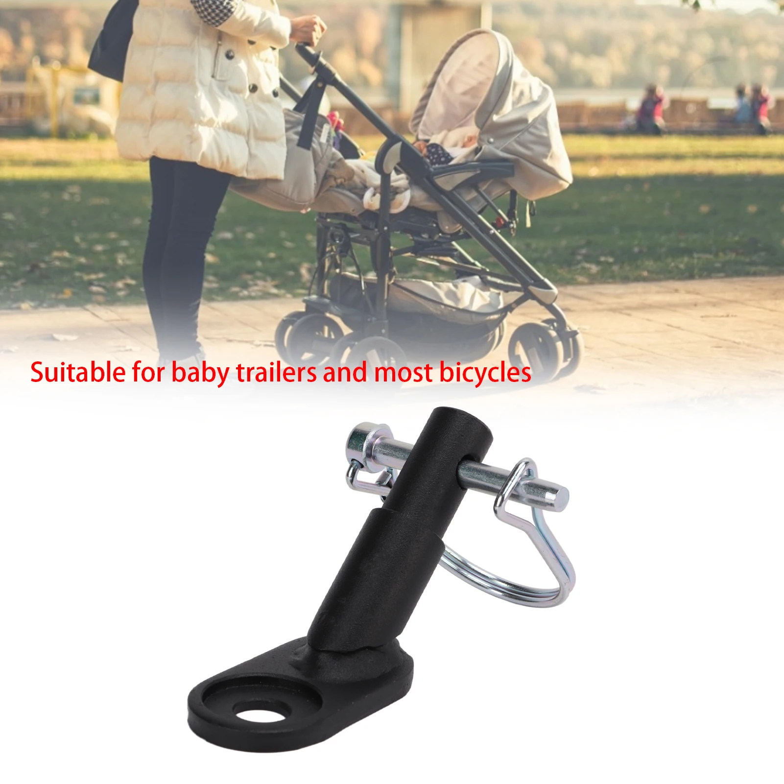 Bike Rear Racks Steel Trailer Hitch Universal Baby Pet car Hitch Linker Connector Bicycle Rear Rack Cycling Adapter Accessories