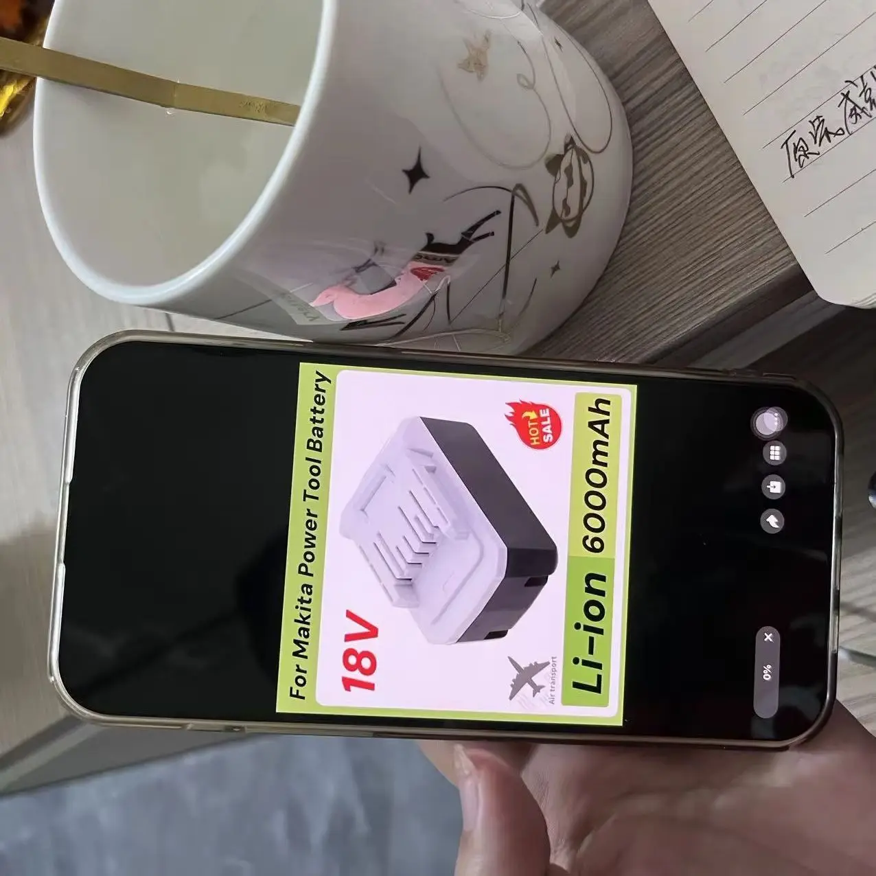 

18V 6000mAh BL1813G Battery for BL1811G BL1815G BL1820G Series Replace for Makita Drill HP457D Impact Driver DF457D JV183D