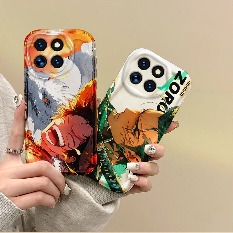 Anime O-One Pieces Ace Phone Case For Xiaomi 15 Pro Case 14 13 12 T Pro 13 12 11 Lite Poco F6 F5 F4 F3 X6 X5 Pro Dustproof Cover