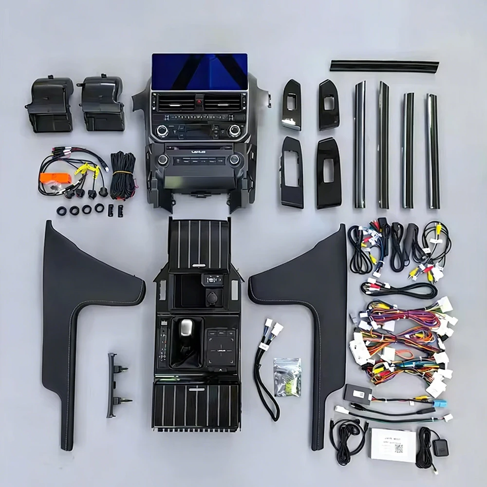 

High Quality Auto Parts Interior Modification Kit Old to New for Lexus GX460 Upgrade Keep the Original Car CD