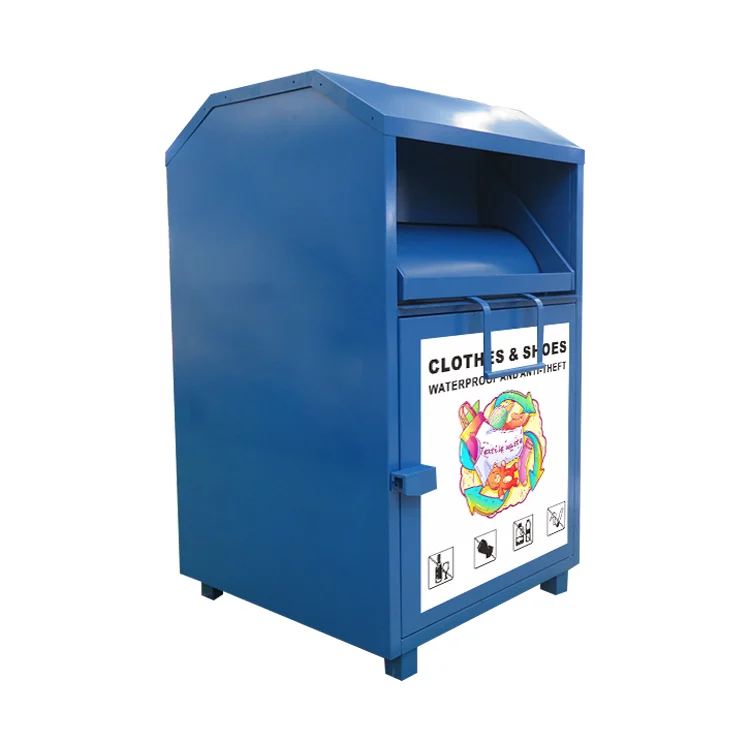 

Заводская индивидуальная корзина для вторичной переработки одежды, коробка для пожертвований, уличная общественная одежда, банк для пожертвований