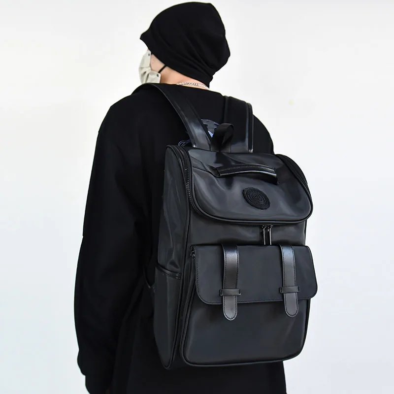 

Trendy brand backpack for men niche backpack for men college student leisure large capacity men's travel computer backpack