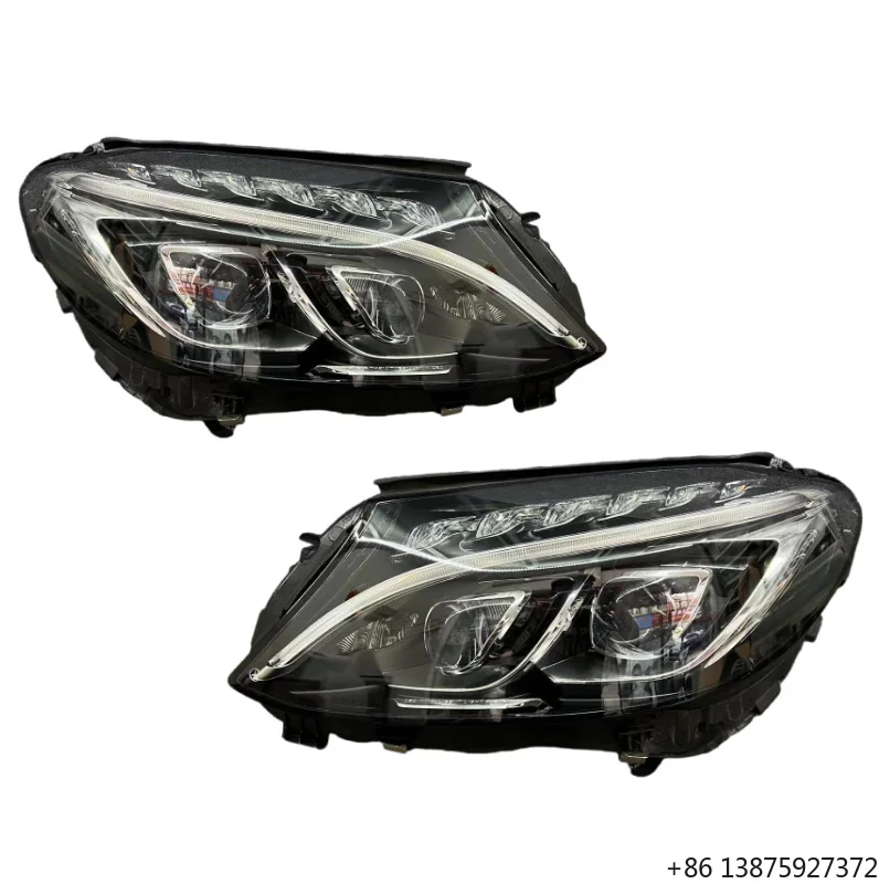 

For W205C Class LED Headlight C180 C200 C260 C280 C300 2015-2018 W205C Class LED Double Lens Headlight