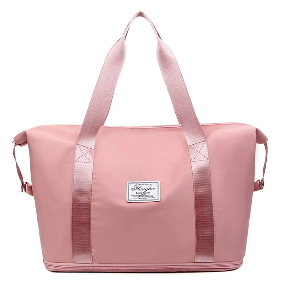 Bolso deportivo expandible de nailon para mujer, bolsa de mano plegable para Yoga, bolsa de equipaje, bolsa de viaje, bolsos de hombro