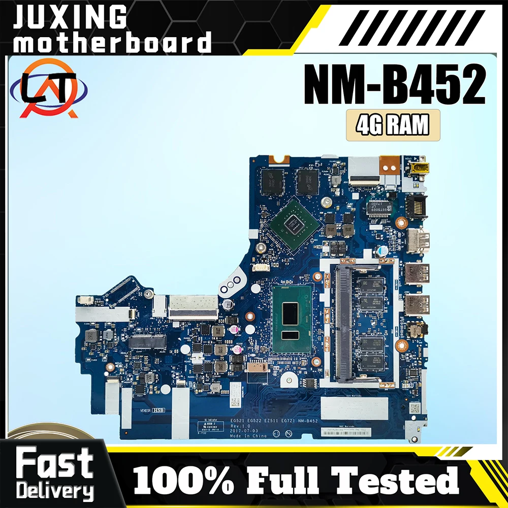 

NM-B452 For LENOVO IdeaPad 520-15IKB 320-15IKB NM-B452 Mainboard 100% Tested Laptop Mainboard