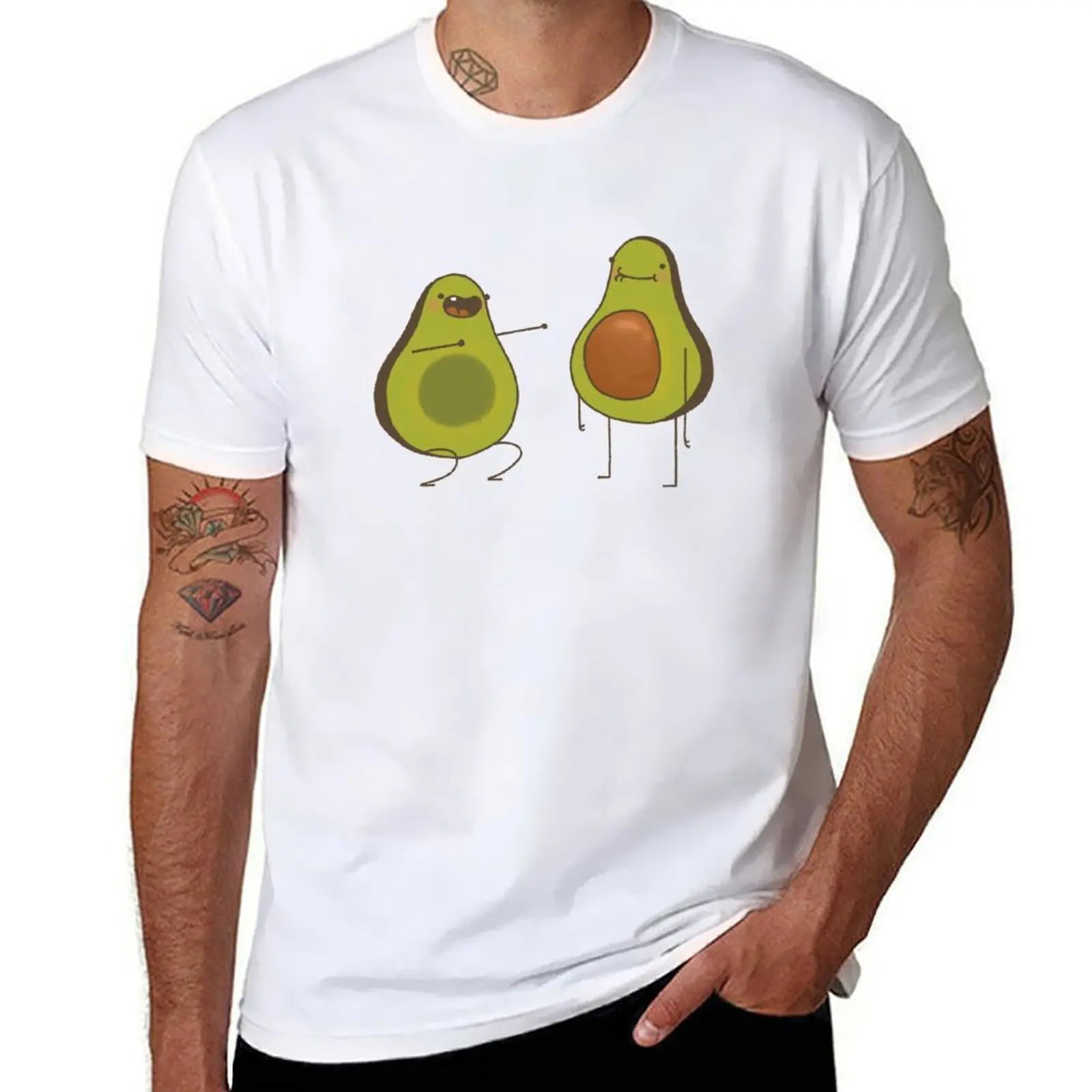 

Classic Dancing Avocados T-Shirt t shirts for man cotton t shirts designer T-Shirt