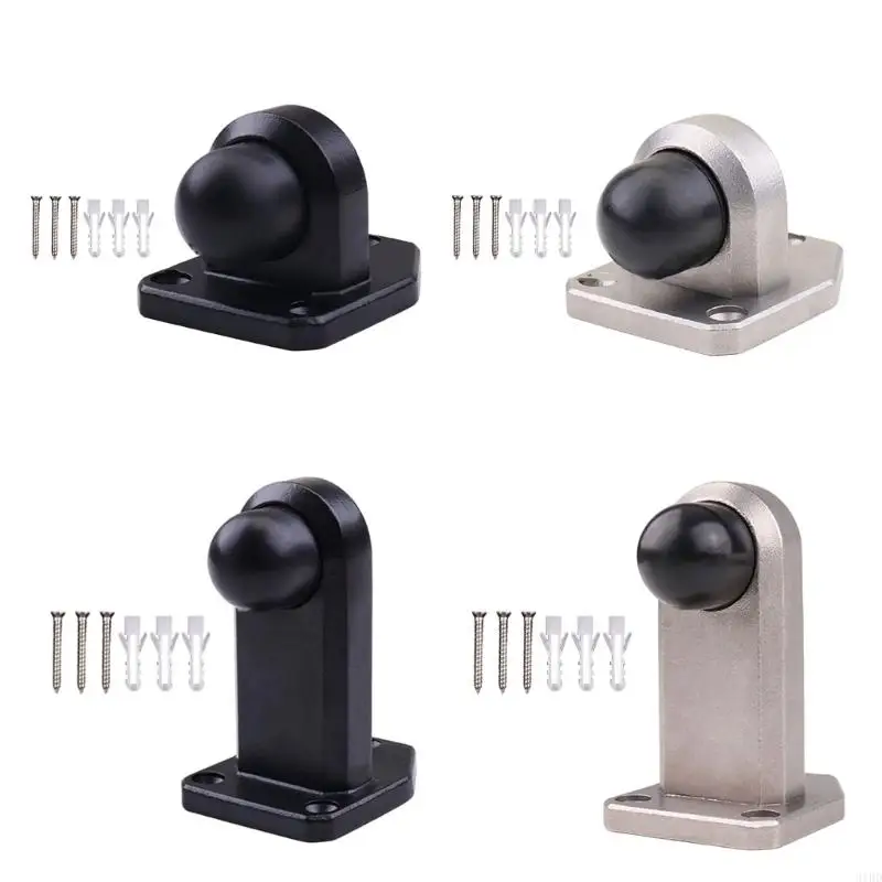 سدادات أبواب معدنية قوية لا تؤثر على مثقاب حامي الحائط بدون تركيب للمنزل