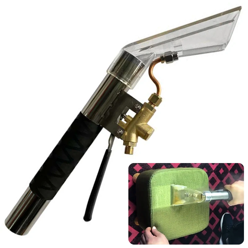 

Carpet Extractor Vacuum Cleaner Upholstery Cleaning Machine Head Wet Steam Cleaner Auto Furniture Cleaning Hand Tool