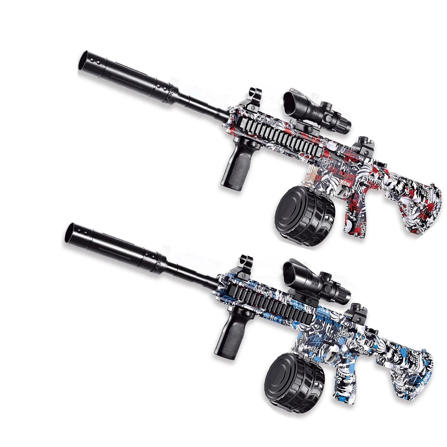 

M416 Toy Gun 7.4V High-speed Burst M416 Gel Ball With Double Magazine For Outdoor Interactive Parent-Child Games