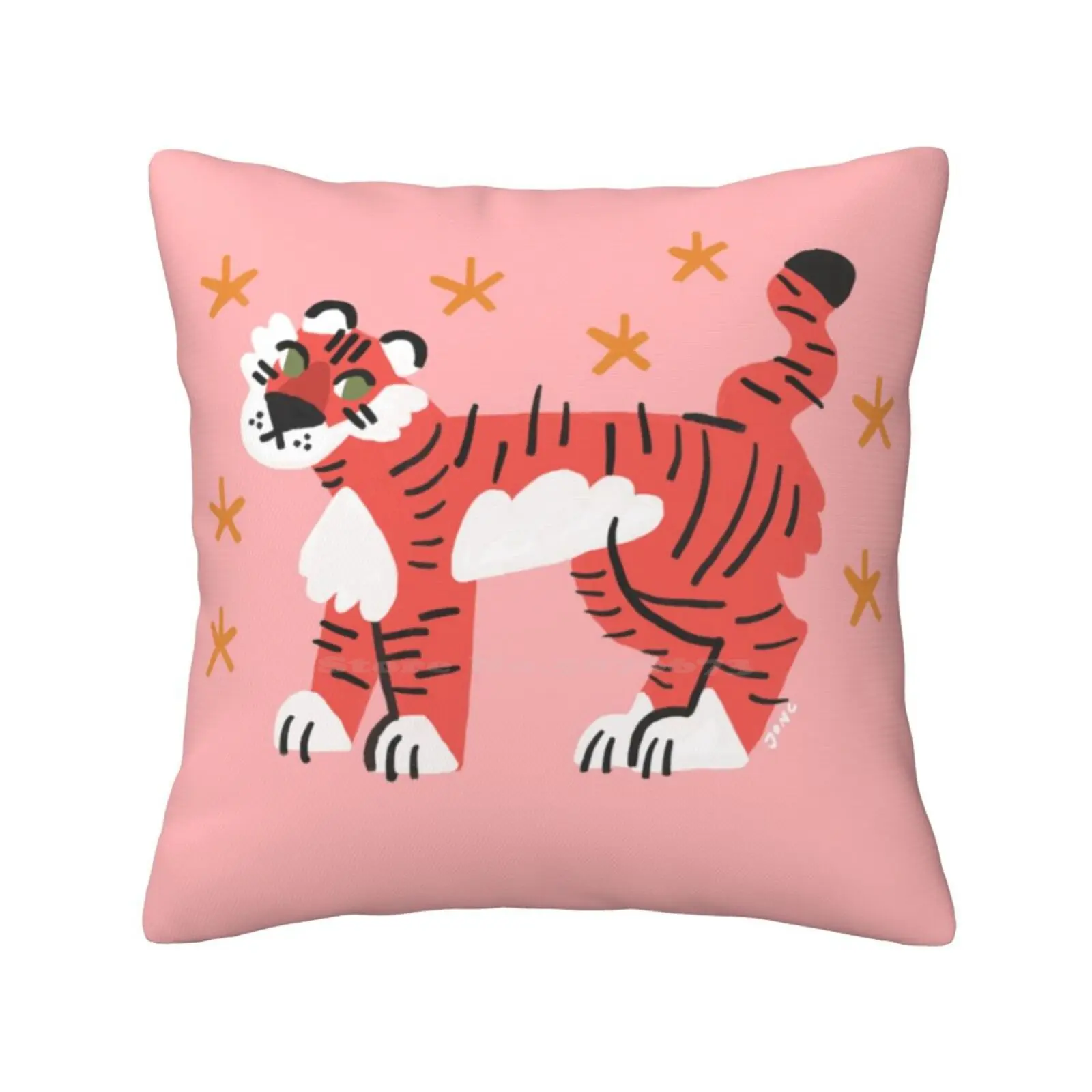 It'S The Year Of The Tiger! Bedroom Office Hug Pillowcase Tigers Big Cats Year Of The Tiger Lunar New Year Cat Lovers I Love