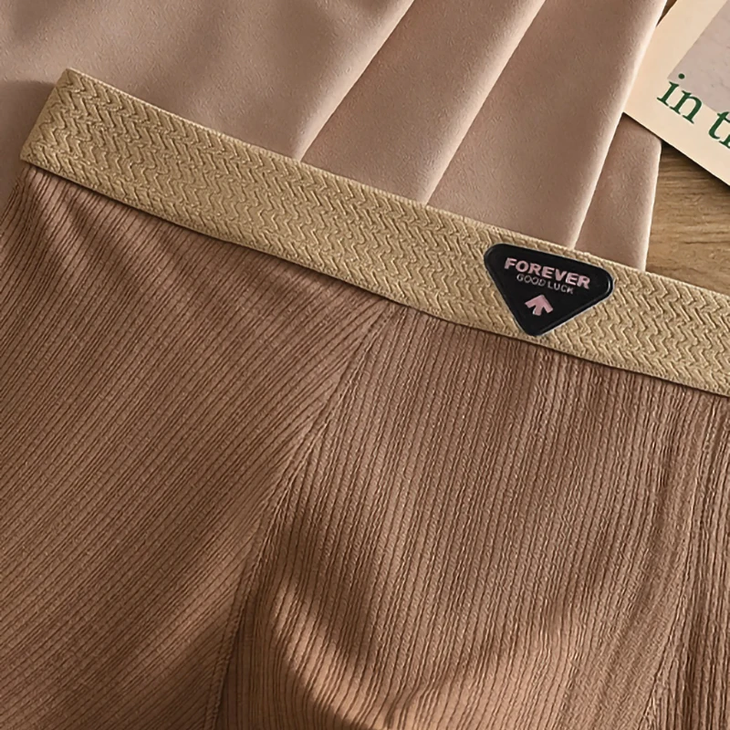 3-teiliges geripptes Herren-Boxershorts-Set aus Baumwollmischung – weicher Komfort mit „FOREVER“-Logo-Bund – Detail 3