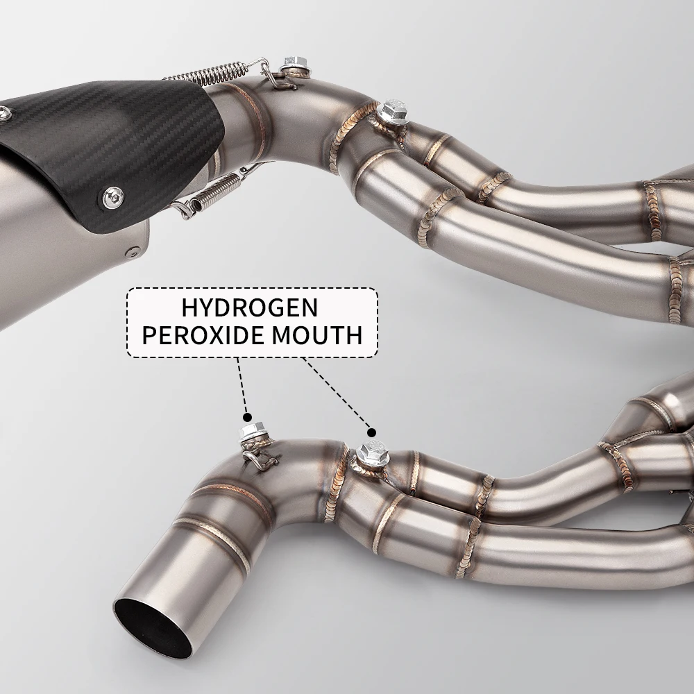 

Передняя выхлопная система Dualsensors для Cbr650 Cb650r Cbr650, глушитель выхлопной системы мотоцикла, передняя соединительная труба,