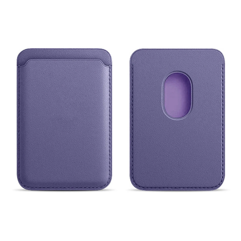 Offizielle Magnetische Feingewebte Kartenhalter-Lederbrieftasche für iPhone 18 17 16 15 14 13 Pro Max Samsung S26 S25 S24 Ultra Plus Hülle