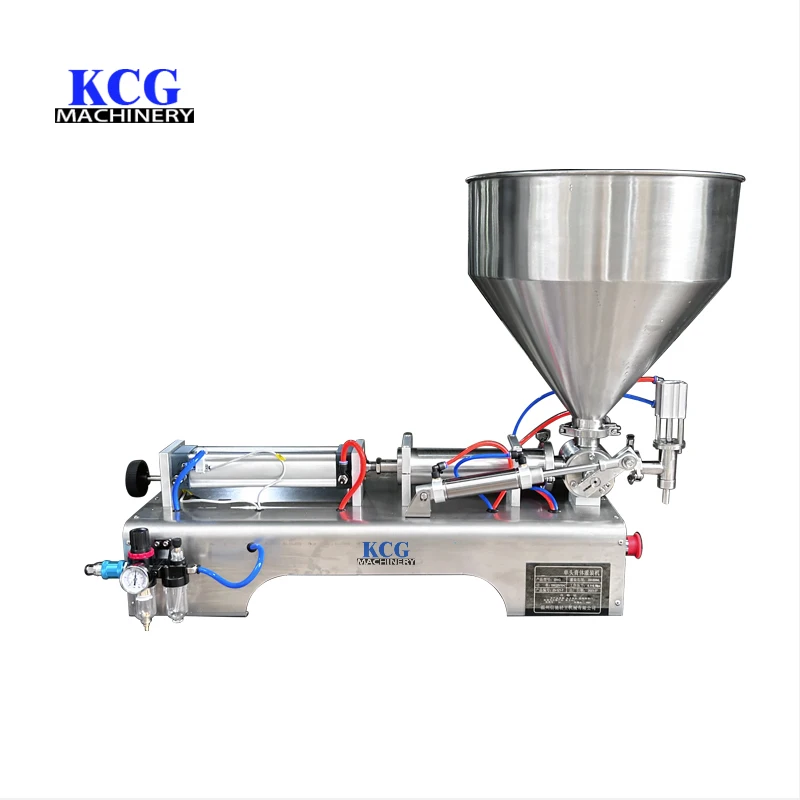 

Single Head Liquid or Paste Filling Machine, Automatic and Manual Integrated, Used for Packaging Honey, Milk, Sauce