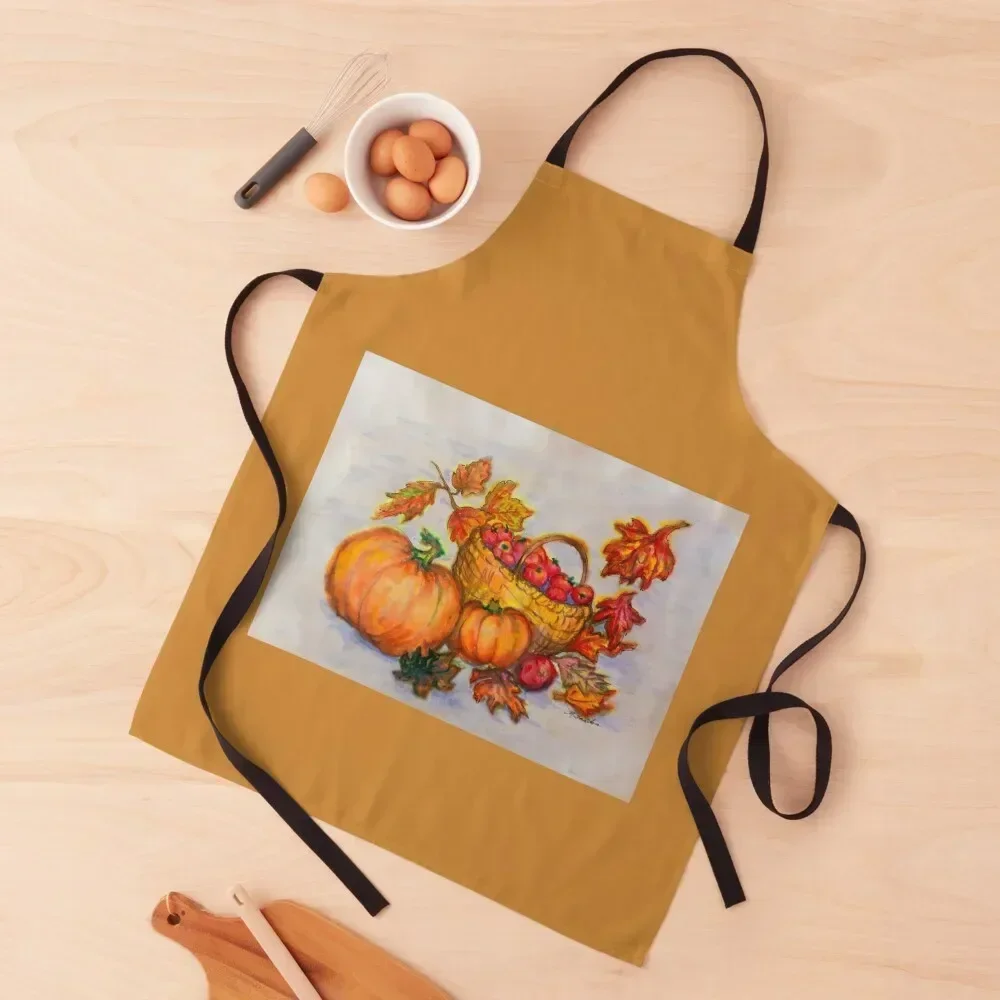 Pumpkins & Apples Apron Women's Dresses For Women Apron