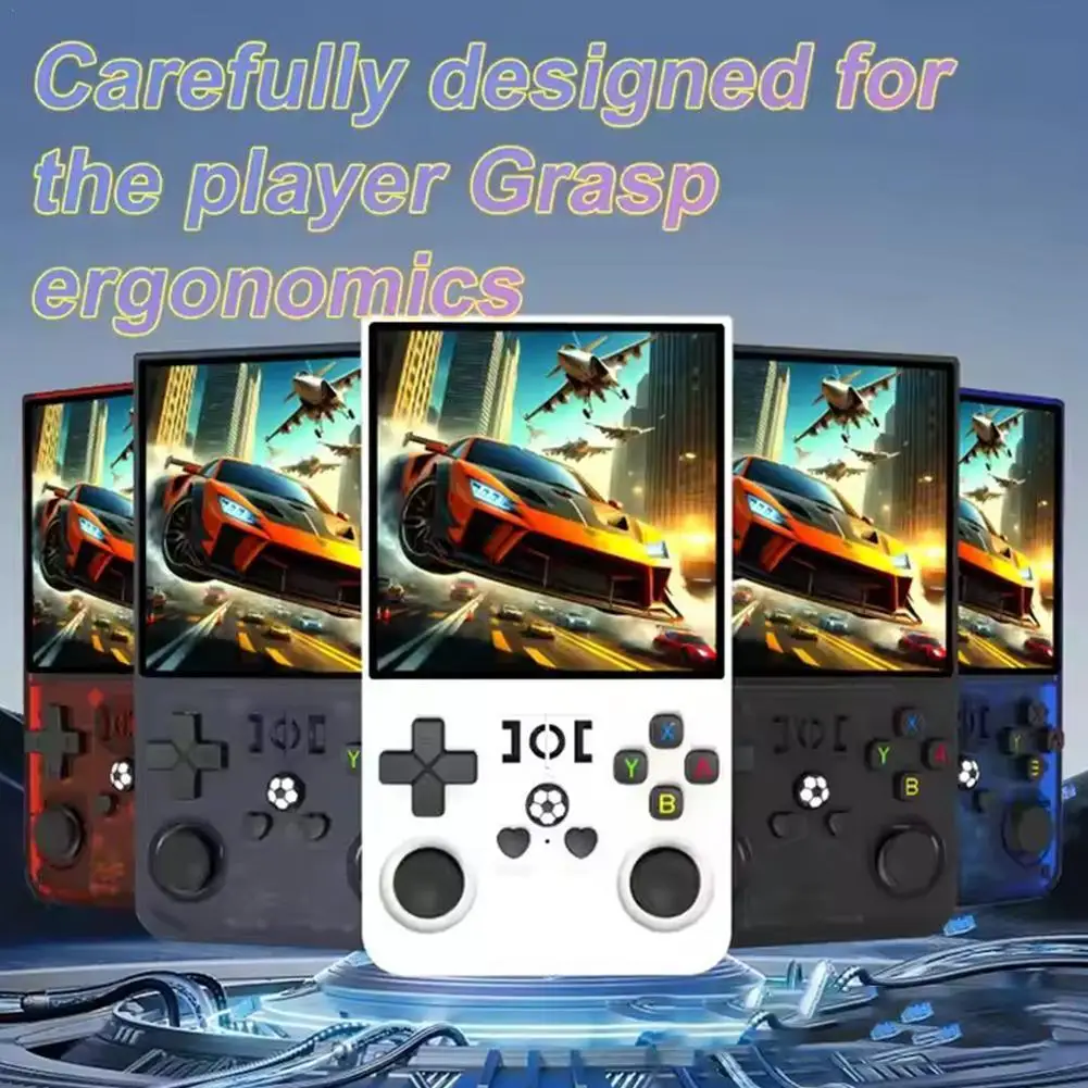 

For R36MAX Game Console 64GB 128GB Linux System Portable Pocket Video Player No Download Required Kids Gift