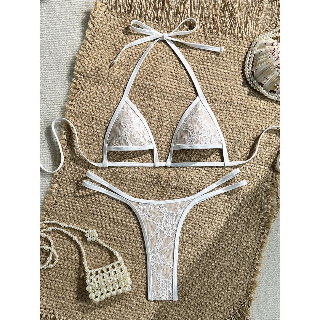 Sexy Extrem String Mini Micro Tanga Bikini Damen Badeanzug Frauen Bademode Zweiteiliger Bikini-Set Badeanzug Schwimmanzug V8373 – Detail 7