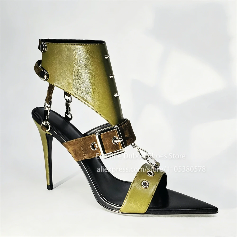 Sandálias Góticas de Salto Alt - Womens Heels avaliação e preço