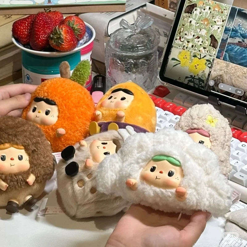 Genuino Nuovo Caldo Baobao Fireside Tea Party Serie Cieco Scatola Del Vinile Garage Ki Carino Alla Moda Desktop Decor Regalo Mistero Giocattolo Personalizzato