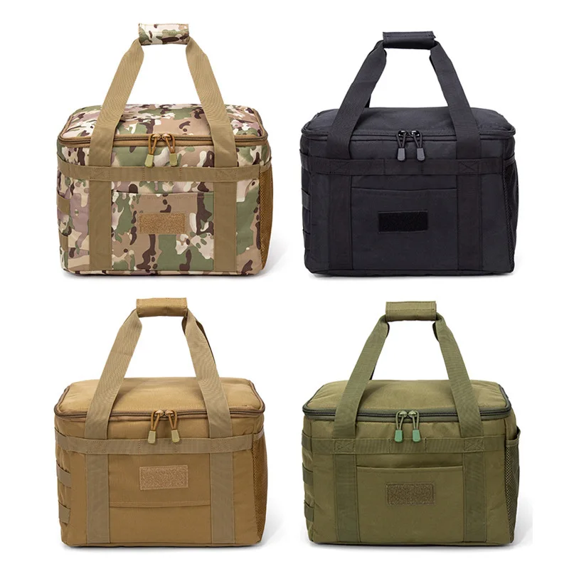 

Foldable Camping Storage Bag Oxford Cloth Camping Picnic Bag Outdoor Tactical Gear Tool Storage