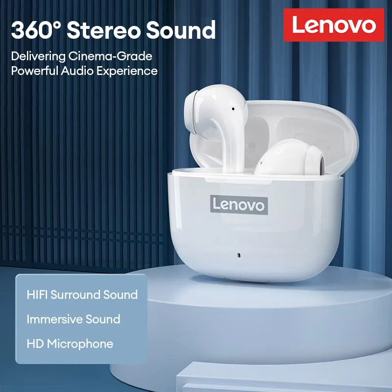 جديد لينوفو LP40 برو TWS سماعات بلوتوث لاسلكية للحد من الضوضاء سماعات الألعاب اللمس HIFI سماعات صوت ستيريو مع هيئة التصنيع العسكري